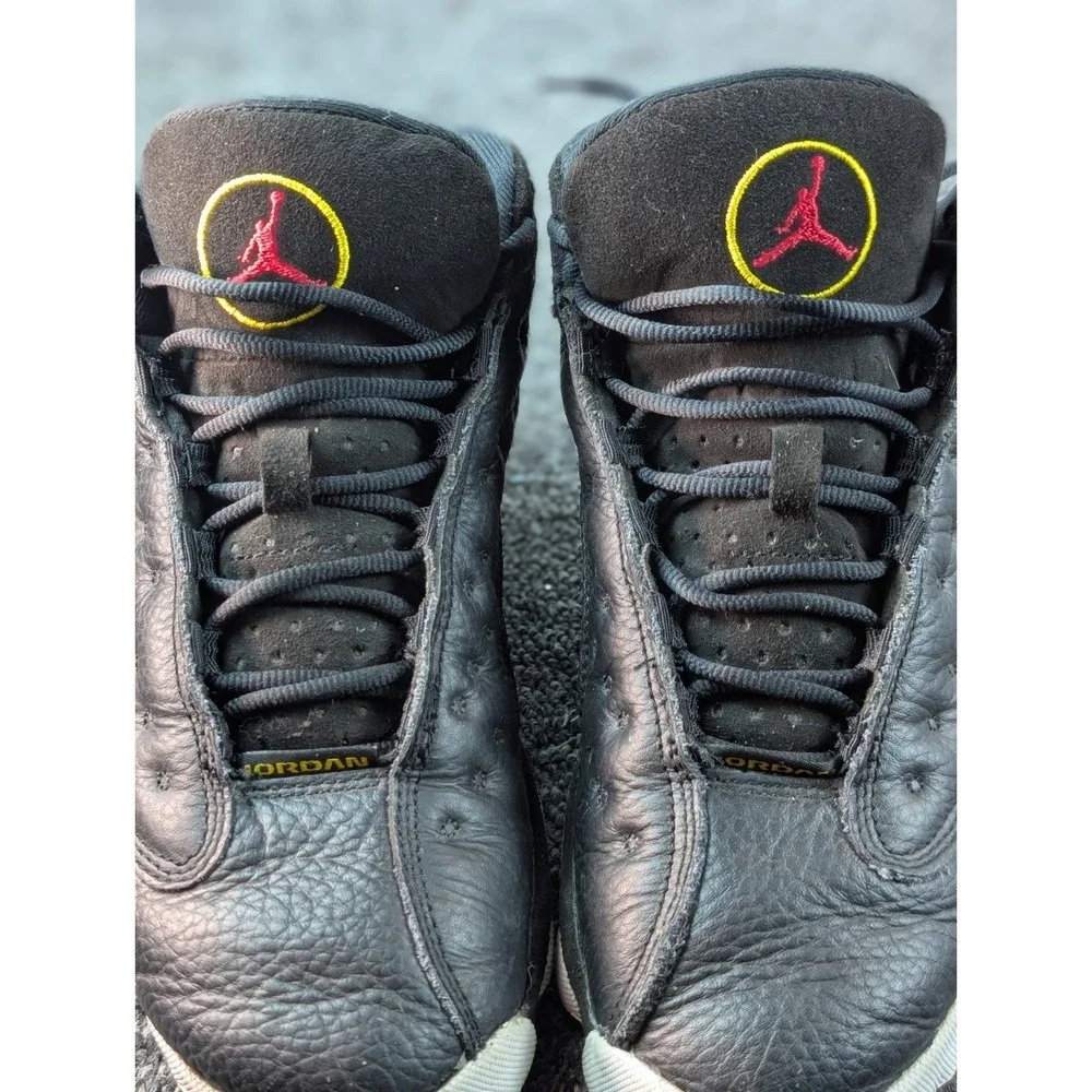 Nike Air Jordan 13 Retro Playoff Youth Shoes Size 4Y Kids Black Red DJ3003-062